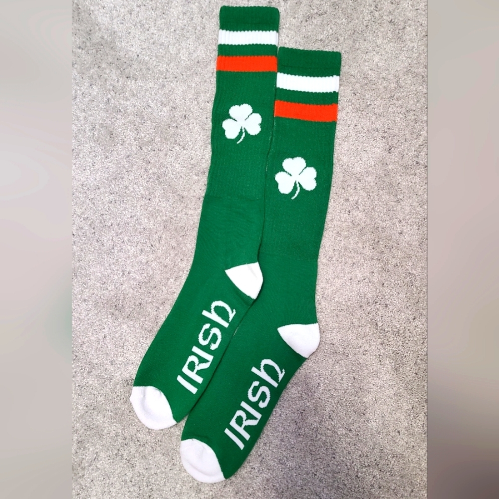 Knee High Irish Socks - Size L